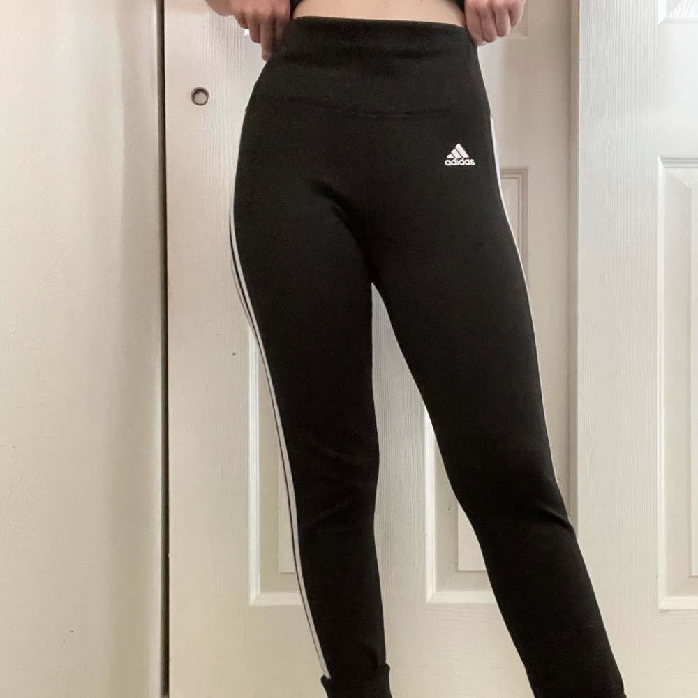 Adidas Three Stripe Leggings